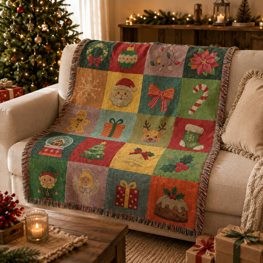Vintage Patchwork Blanket