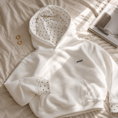 Polka Dot Hoodie