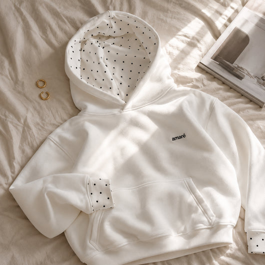 Polka Dot Hoodie