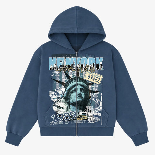 NYC Zip Hoodie