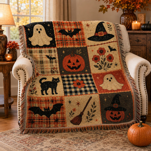 Vintage Patchwork Blanket
