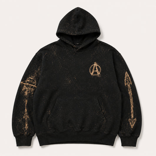 Bleached Marvel Hoodie