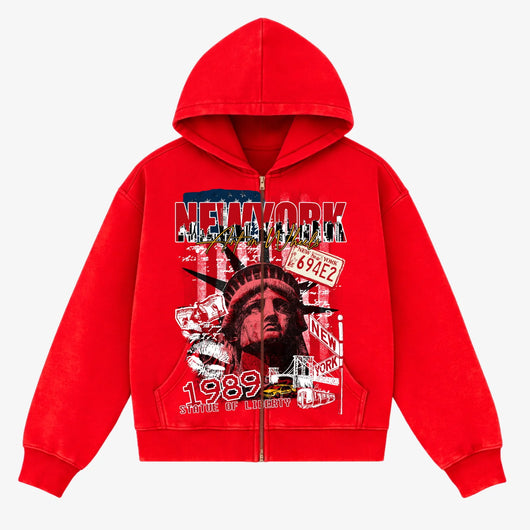NYC Zip Hoodie