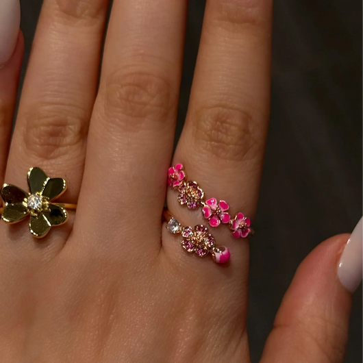Peach Blossom Ring